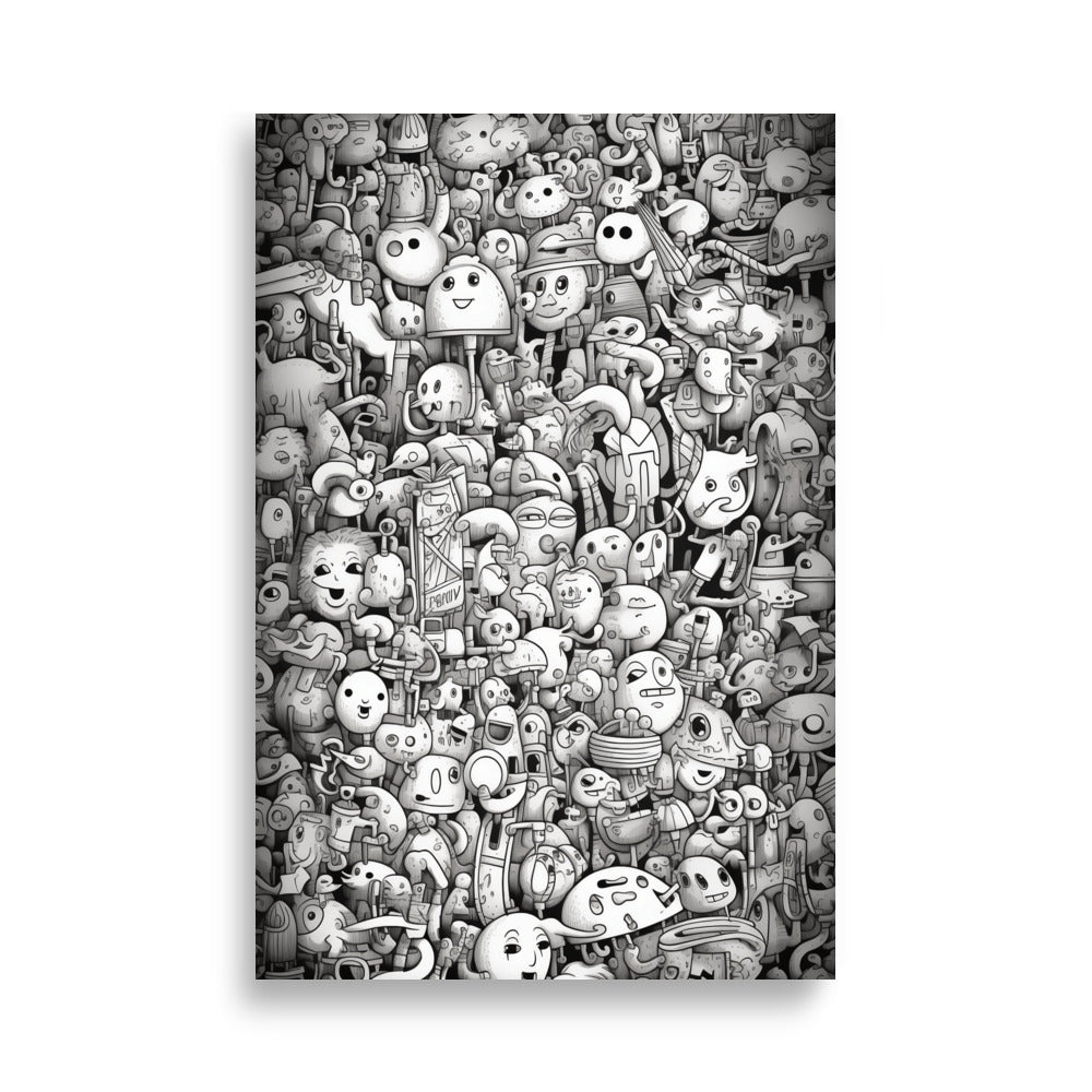 Doodle poster - Posters - EMELART