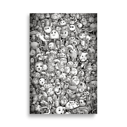 Doodle poster - Posters - EMELART