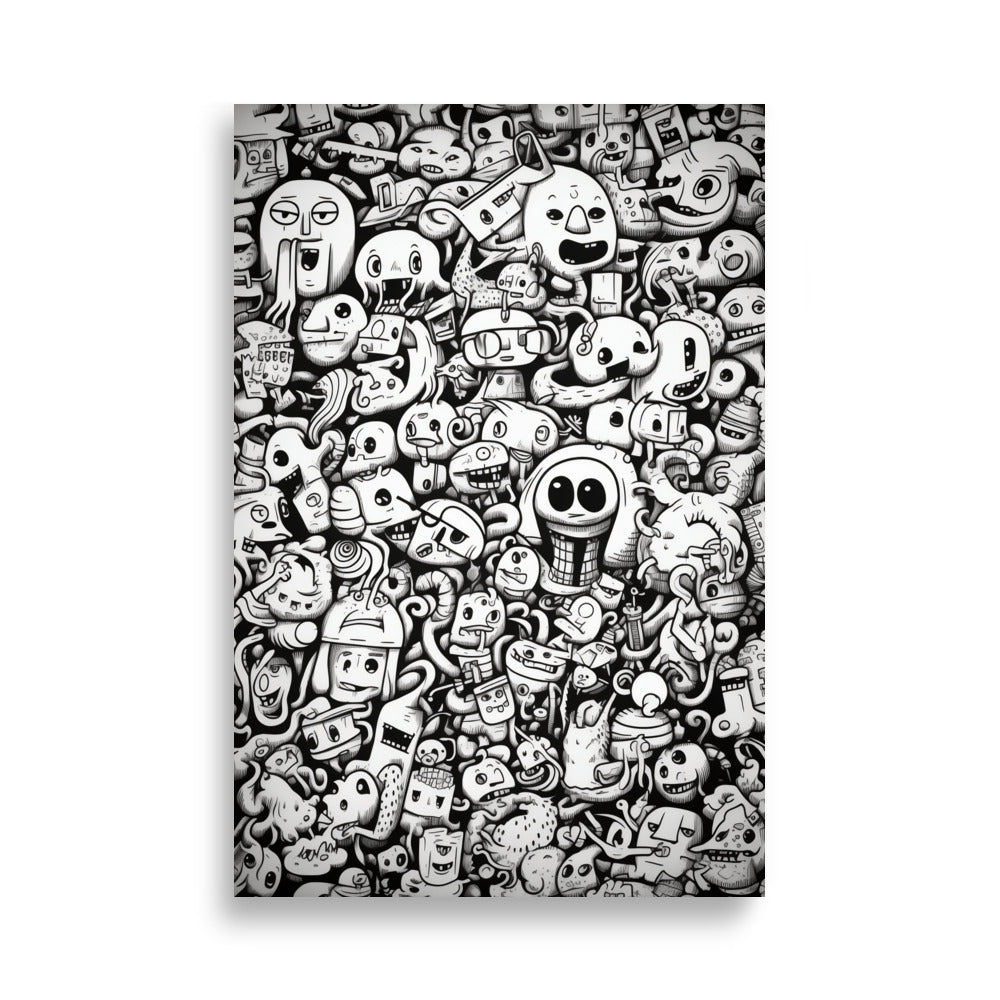 Doodle poster - Posters - EMELART