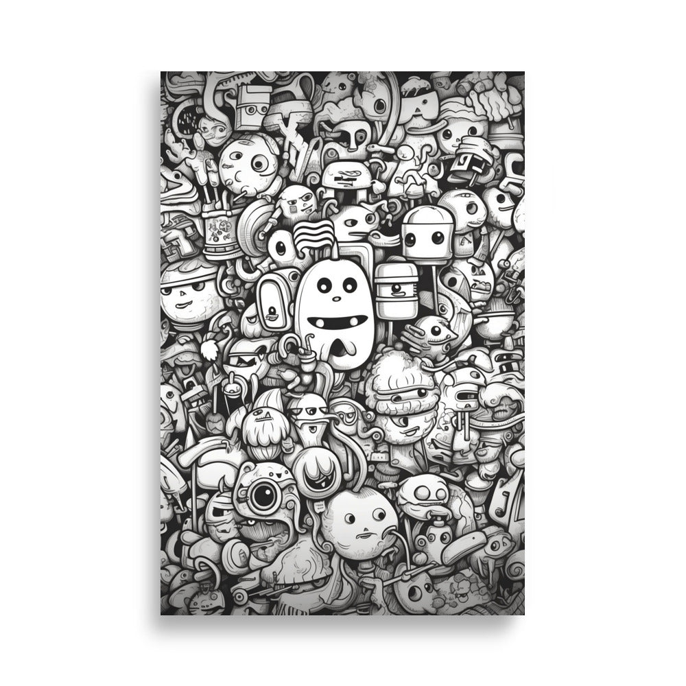 Doodle poster - Posters - EMELART