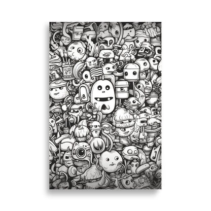 Doodle poster - Posters - EMELART