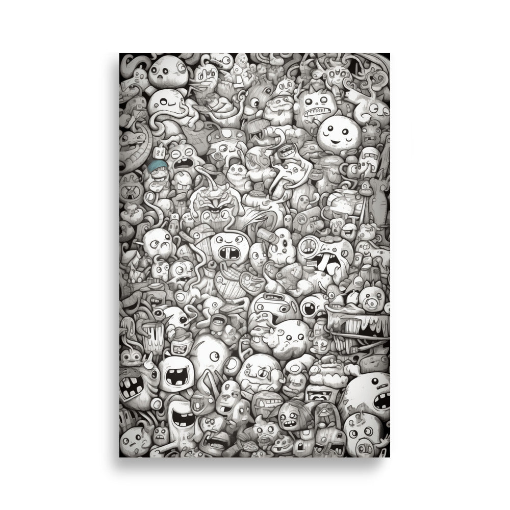 Doodle poster - Posters - EMELART