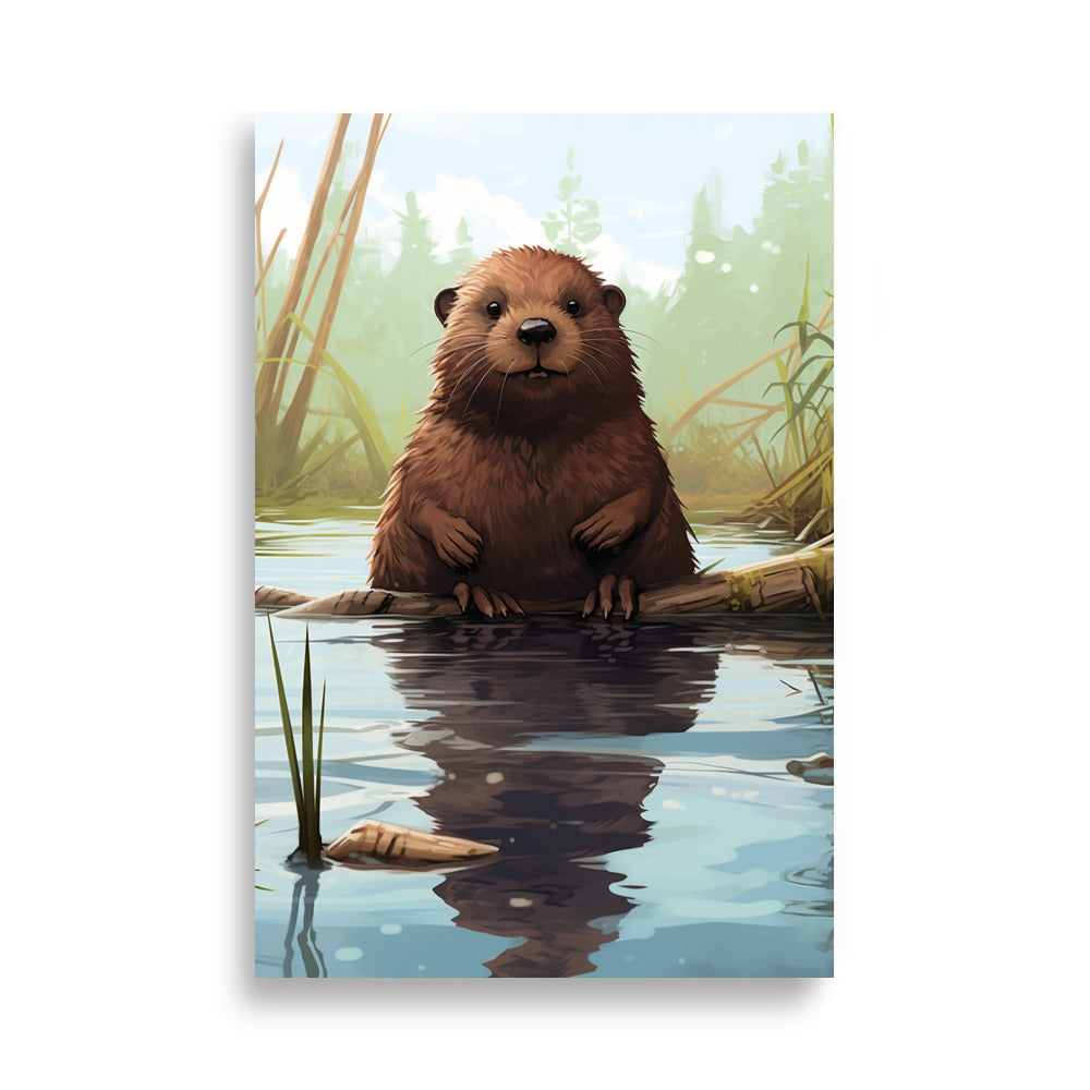 Beaver poster - Posters - EMELART