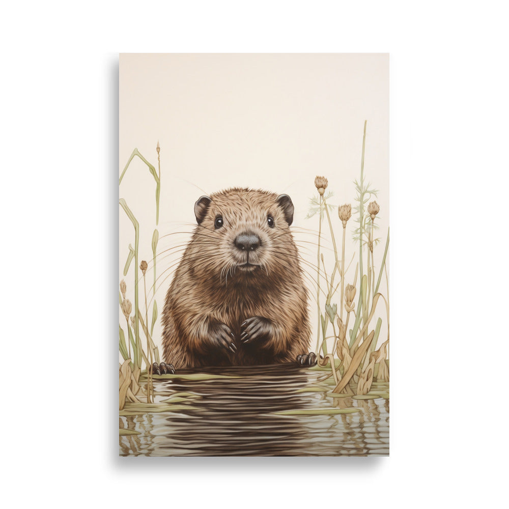 Beaver poster - Posters - EMELART