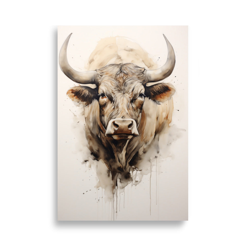 Bull poster - Posters - EMELART