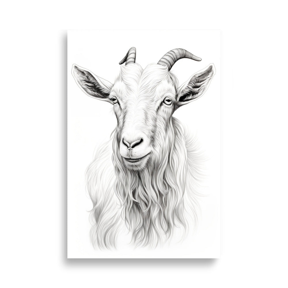 Goat poster - Posters - EMELART