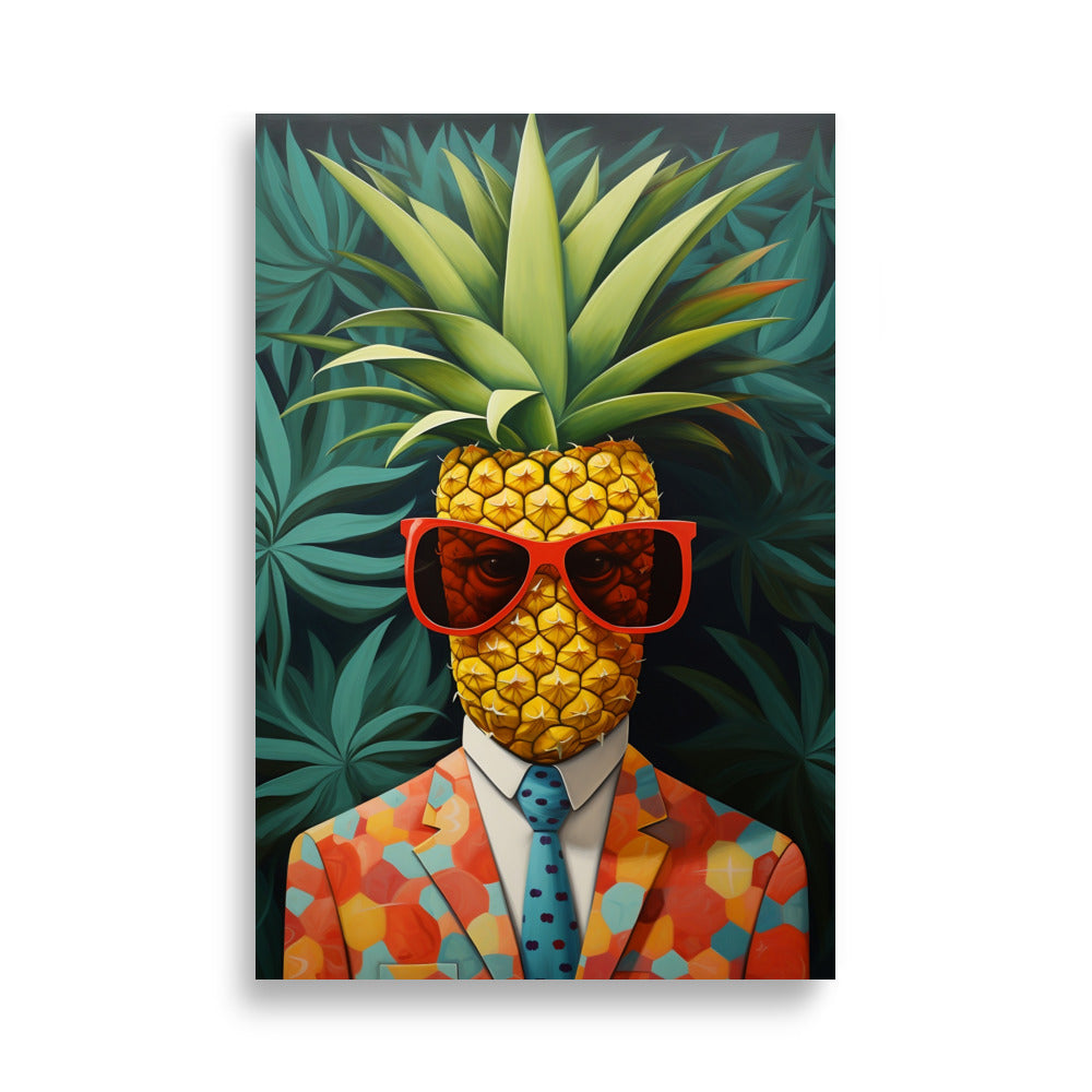 Pineapple man poster - Posters - EMELART