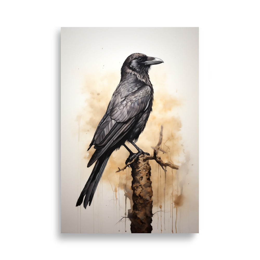 Crow poster - Posters - EMELART