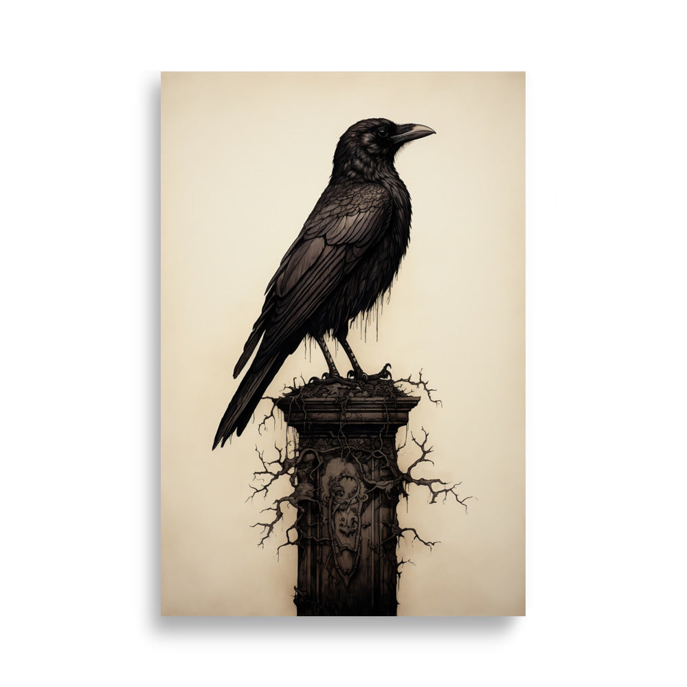 Crow poster - Posters - EMELART