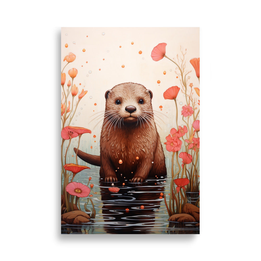 Otter poster - Posters - EMELART