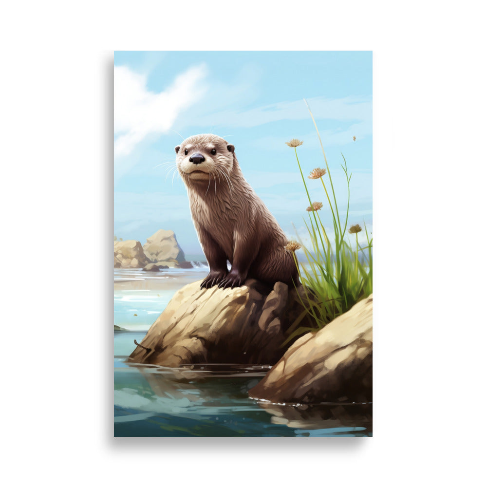 Otter poster - Posters - EMELART