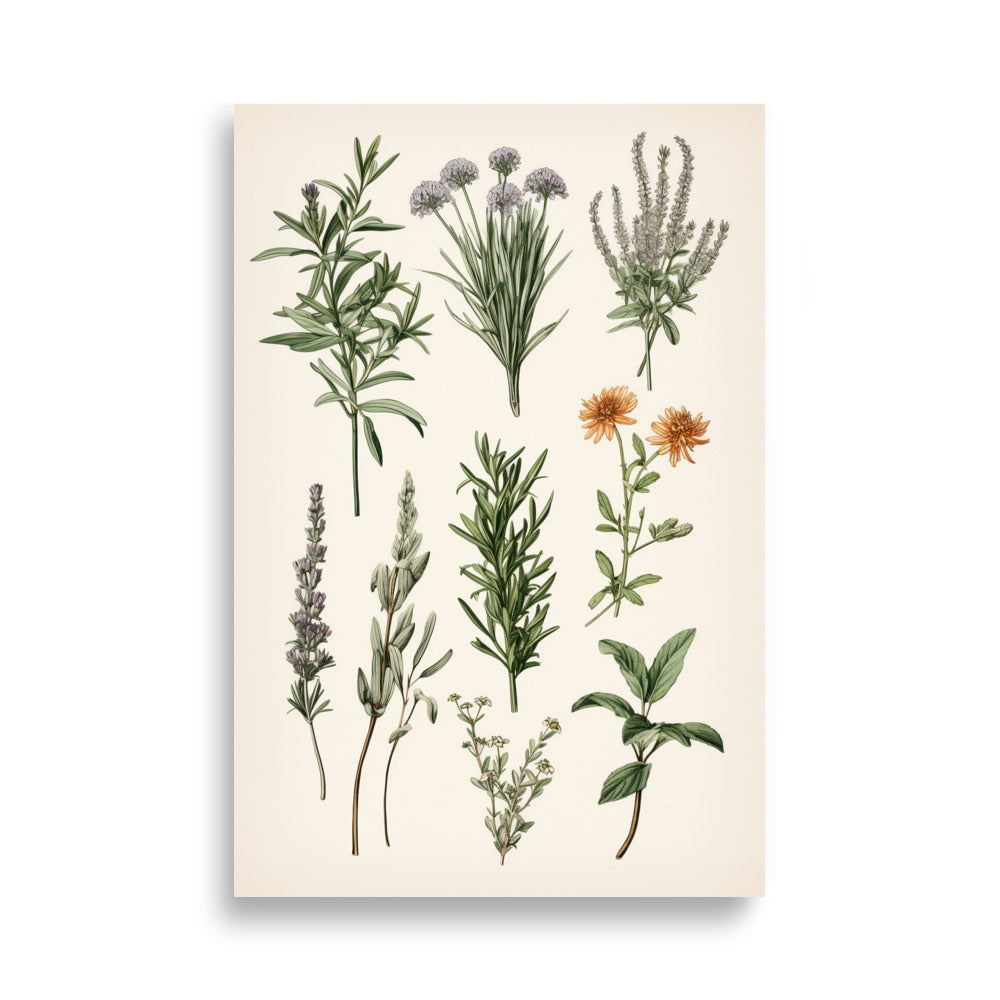 Herbs poster - Posters - EMELART