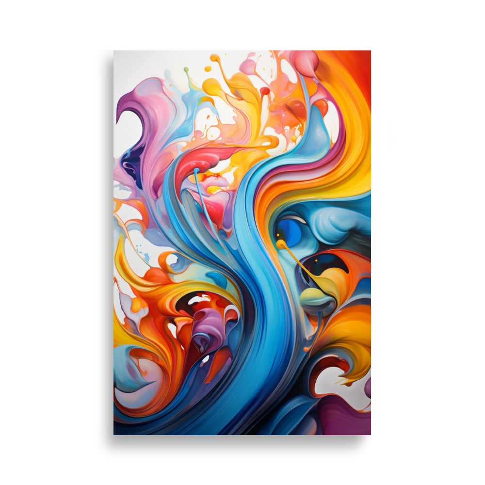 Abstract pastel poster - Posters - EMELART