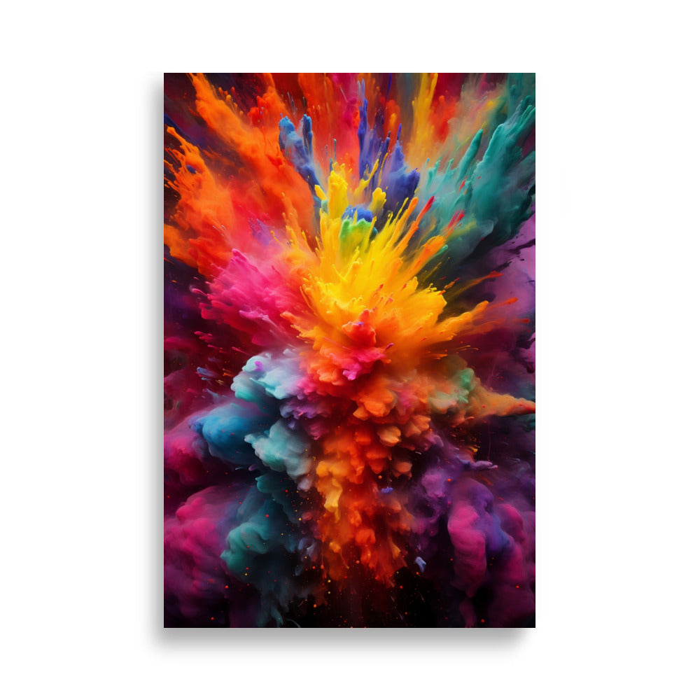 Color explosion poster - Posters - EMELART