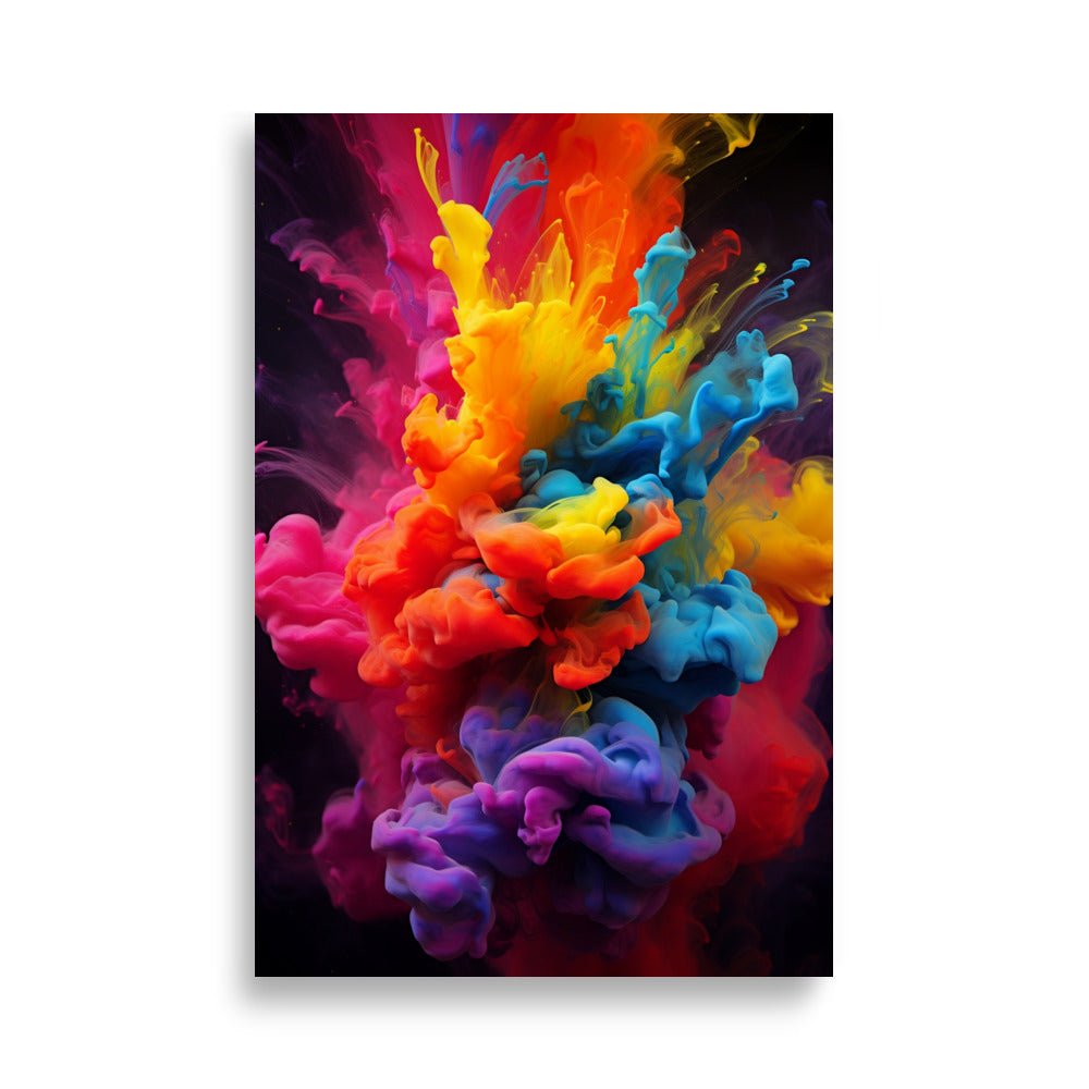 Color explosion poster - Posters - EMELART