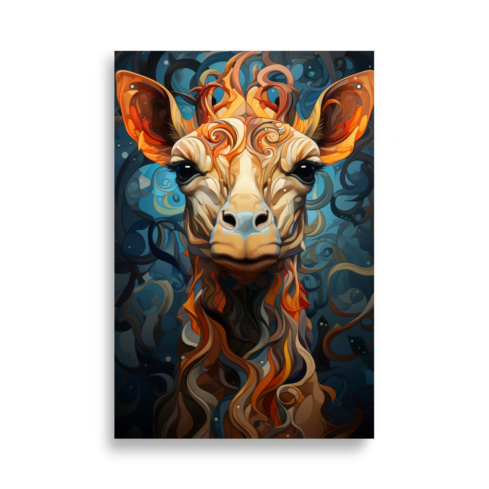 Giraffe poster - Posters - EMELART