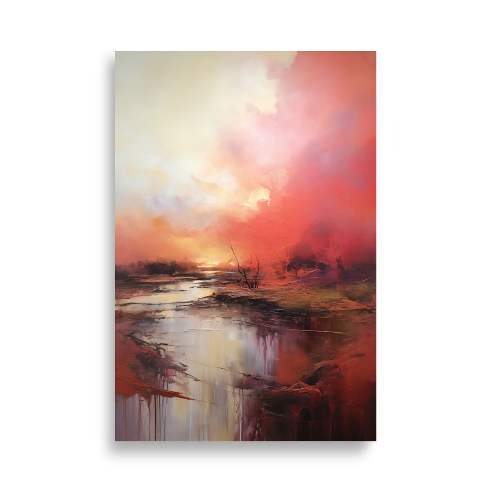 Abstract landscape poster - Posters - EMELART