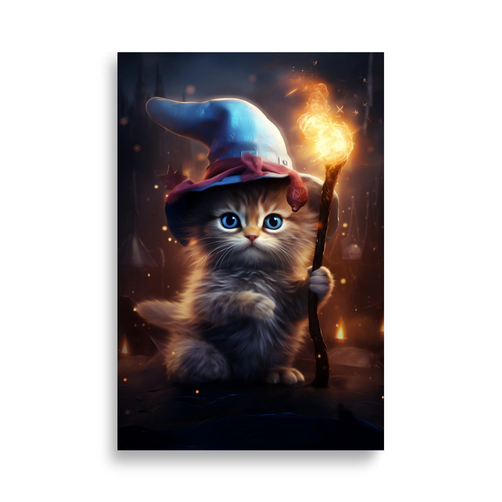 Magical Kitten poster - Posters - EMELART