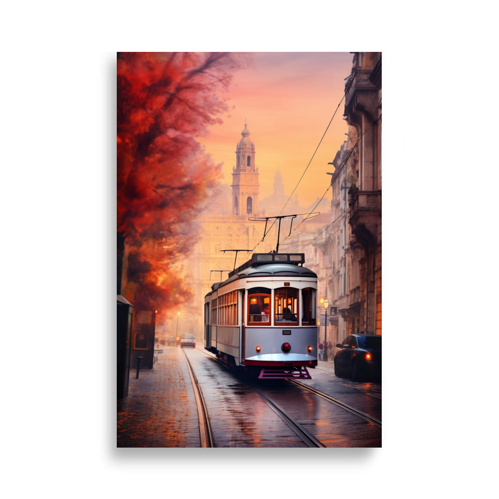 Tram poster - Posters - EMELART