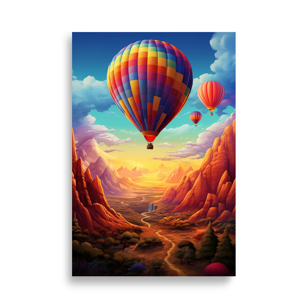 Hot-Air Balloon Adventure poster - Posters - EMELART