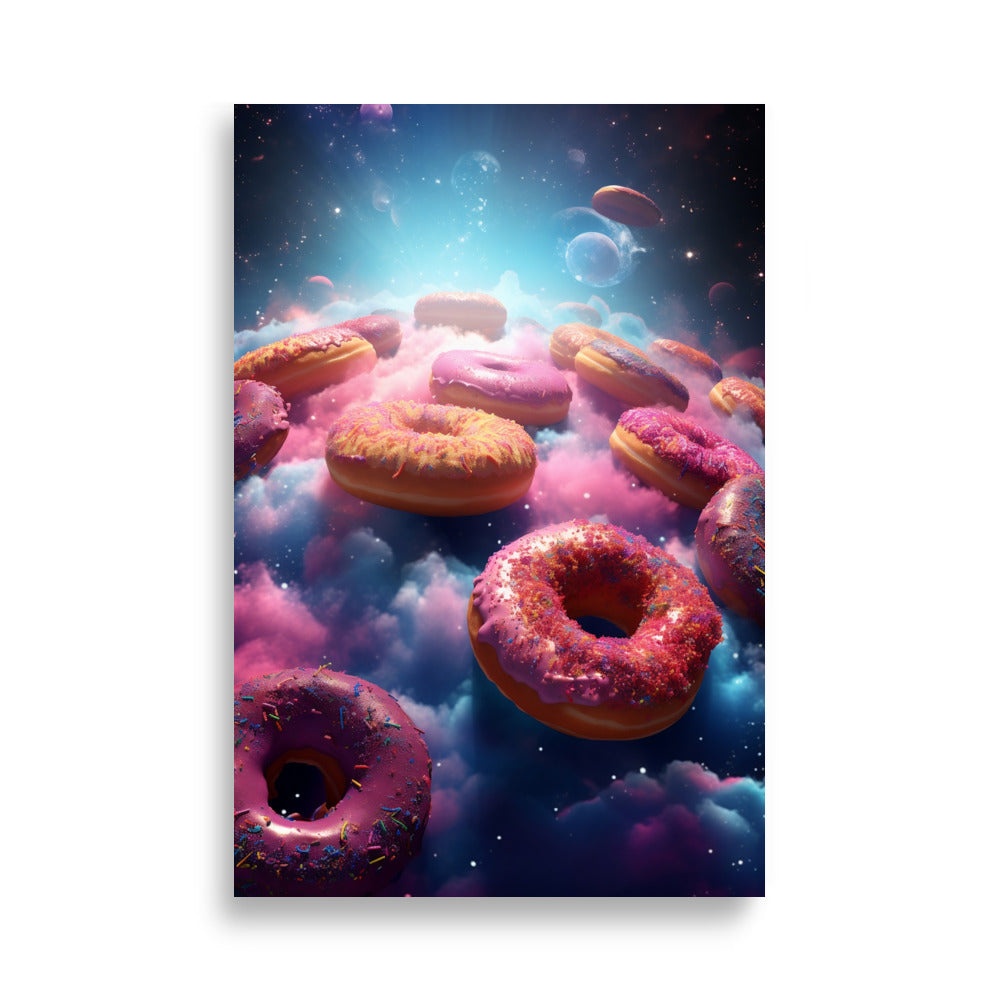 Cosmic Donuts poster - Posters - EMELART