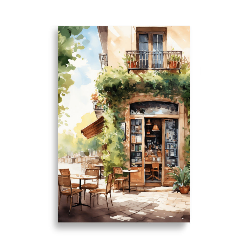 Italian cafe poster - Posters - EMELART