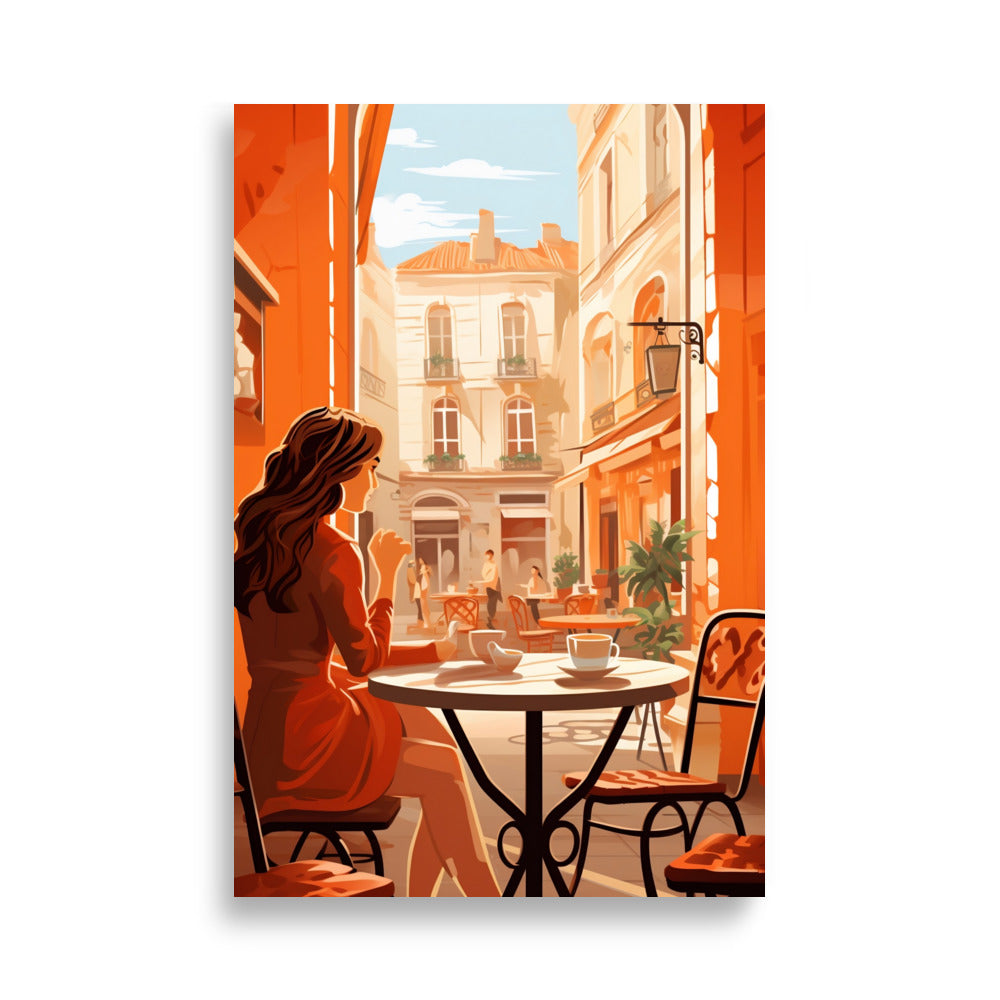 Italian cafe poster - Posters - EMELART