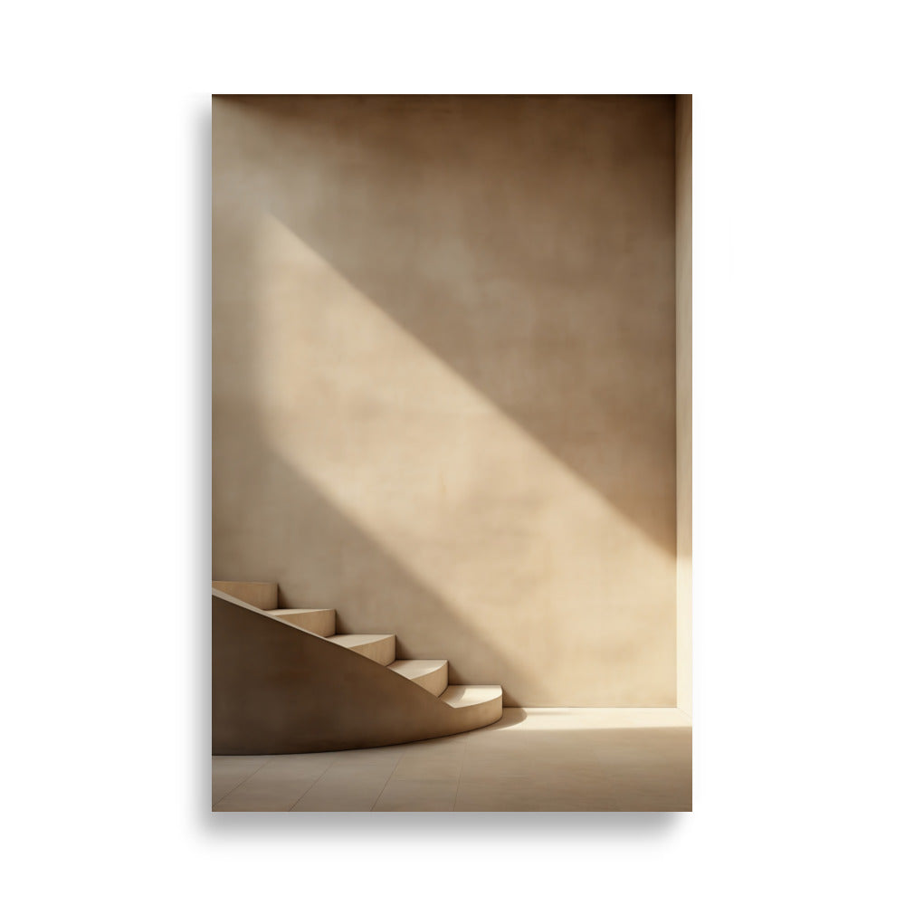 Concrete stairs poster - Posters - EMELART