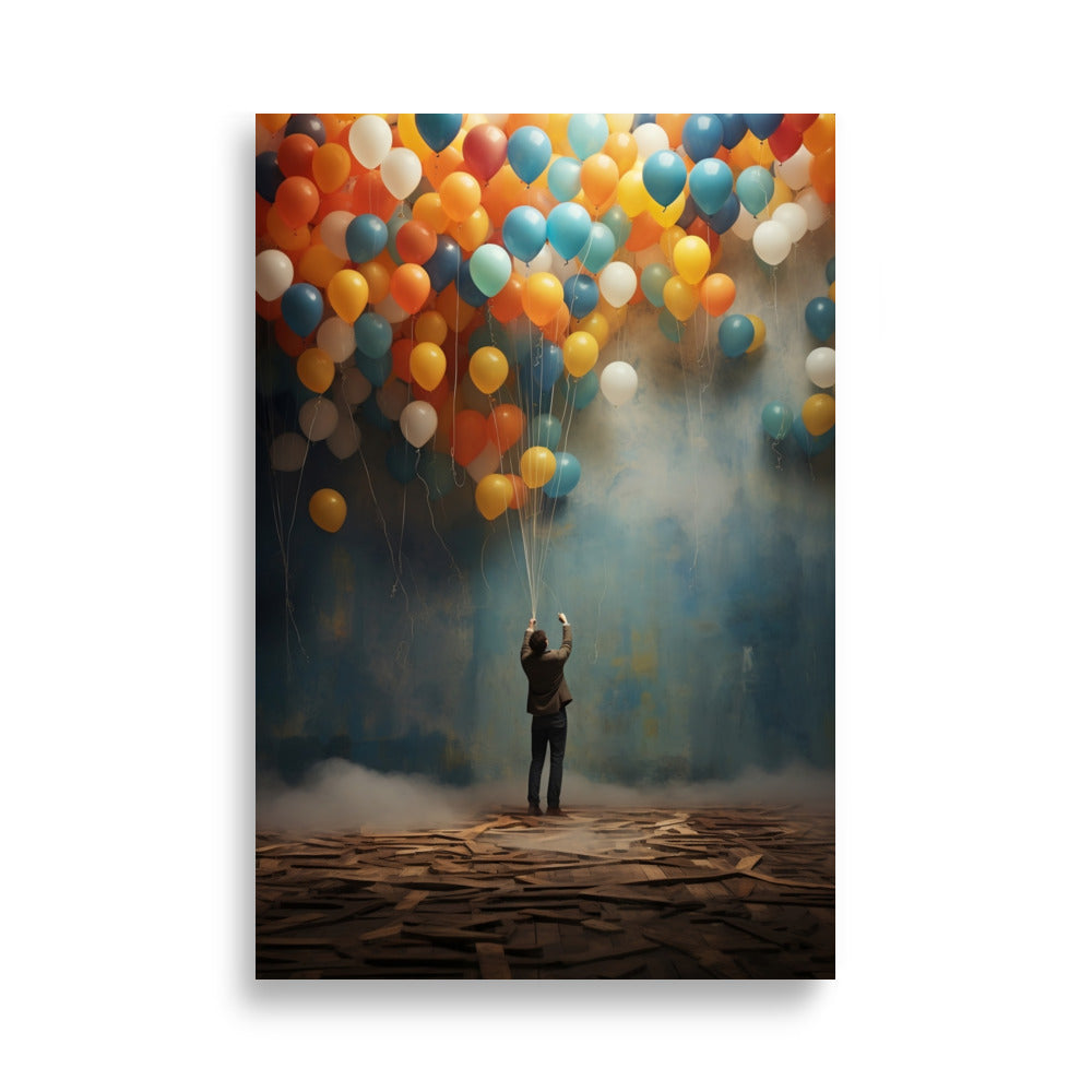 Balloons poster - Posters - EMELART