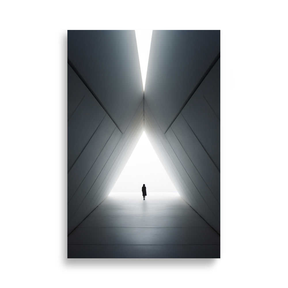 Pyramids minimalistic poster - Posters - EMELART