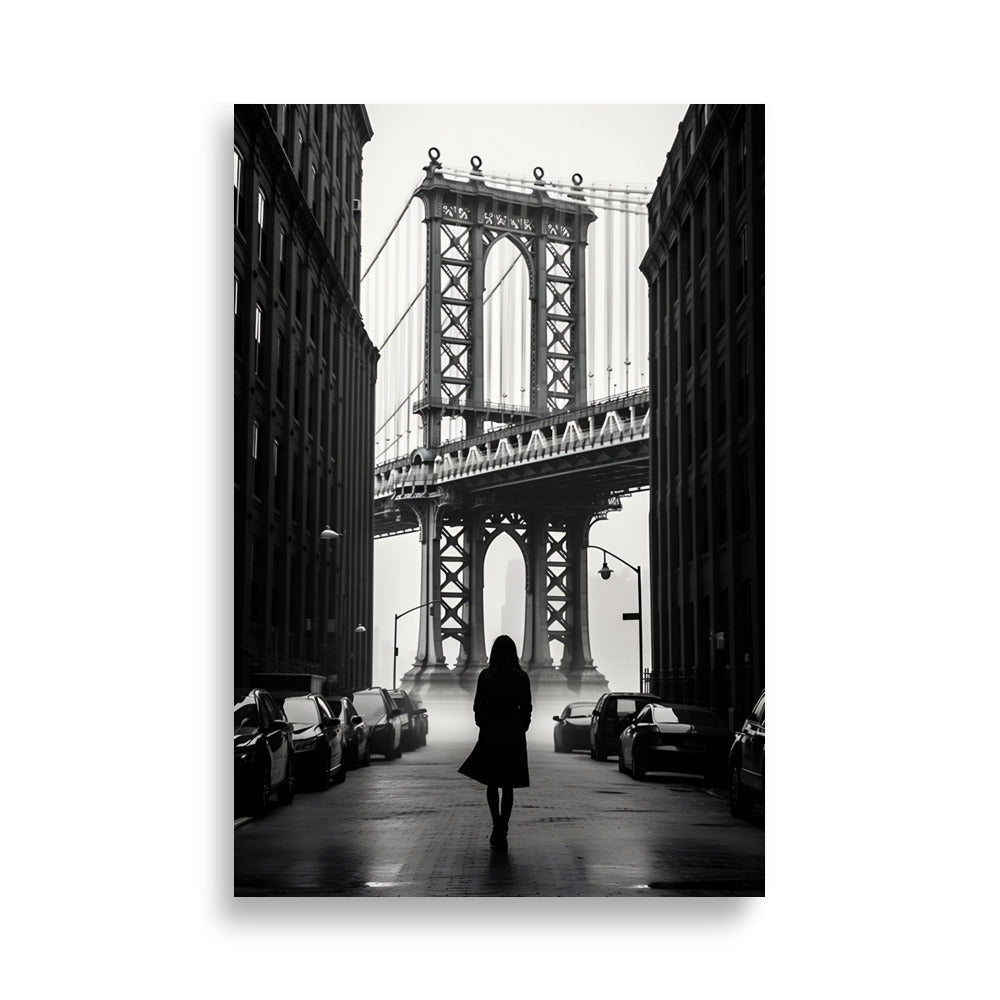 Manhattan bridge poster - Posters - EMELART