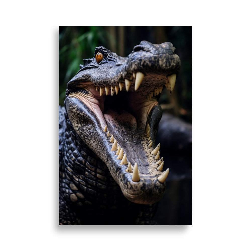 Crocodile poster - Posters - EMELART