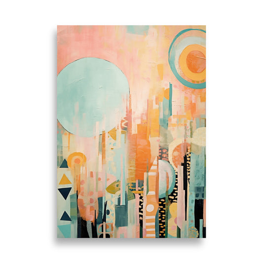 Abstract poster - Posters - EMELART