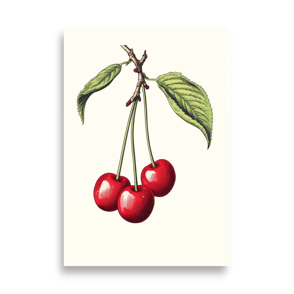 Cherry poster - Posters - EMELART