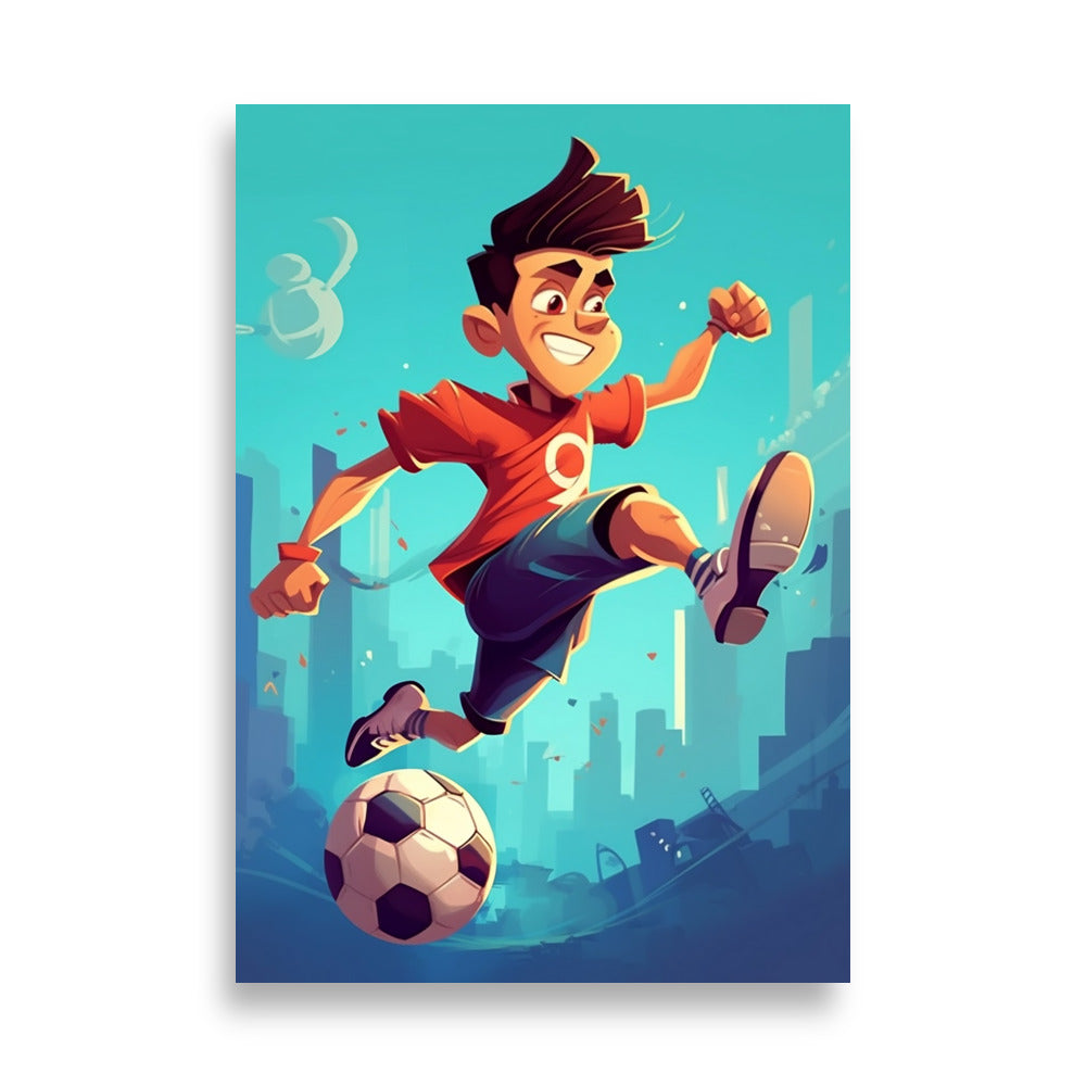 Soccer poster - Posters - EMELART