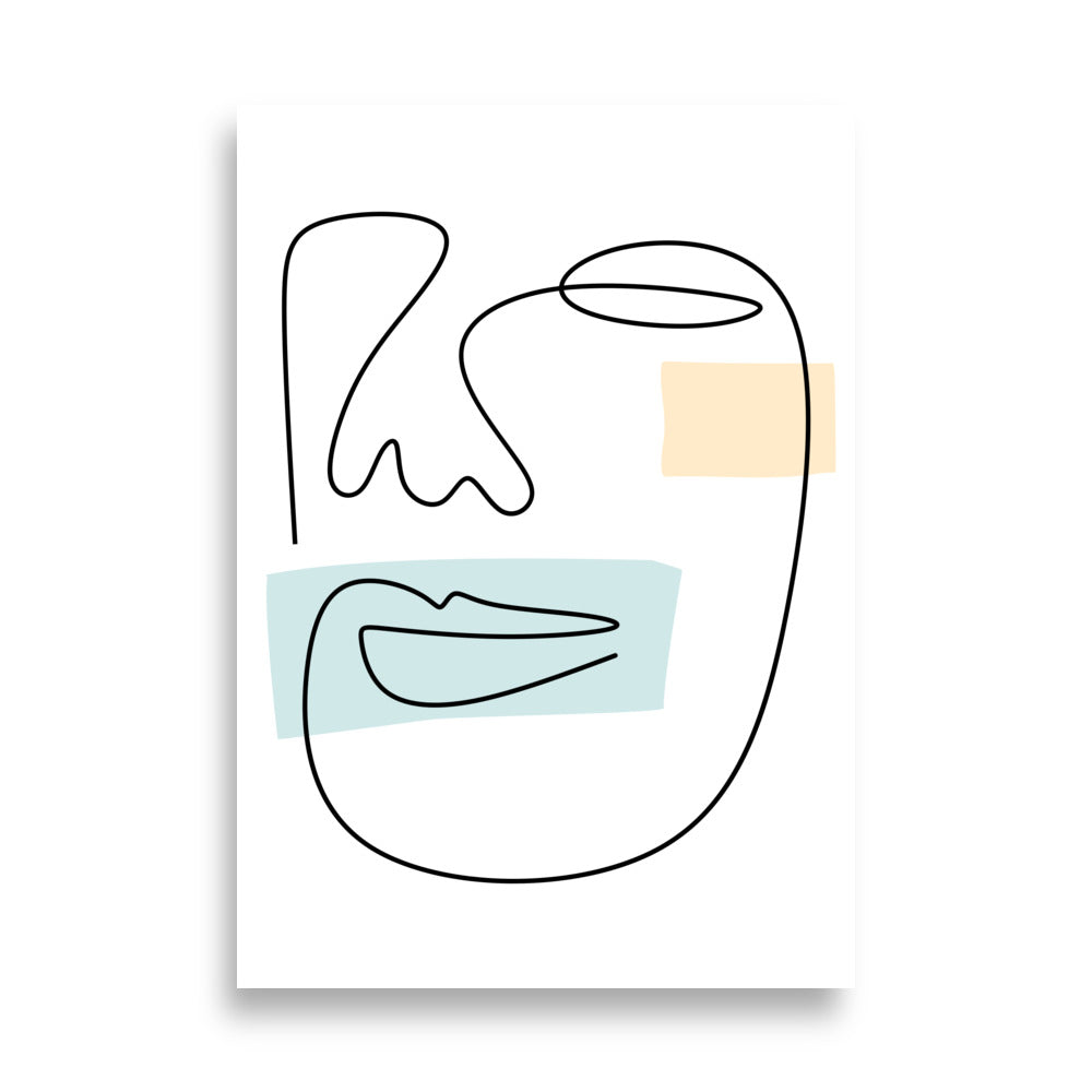 Face poster - Posters - EMELART