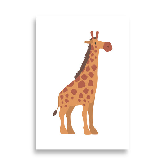 Giraffe poster - Posters - EMELART