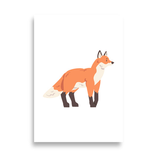 Fox poster - Posters - EMELART