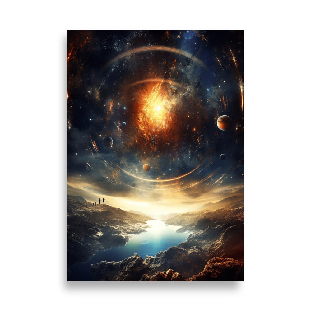 Looking into space poster - Posters - EMELART