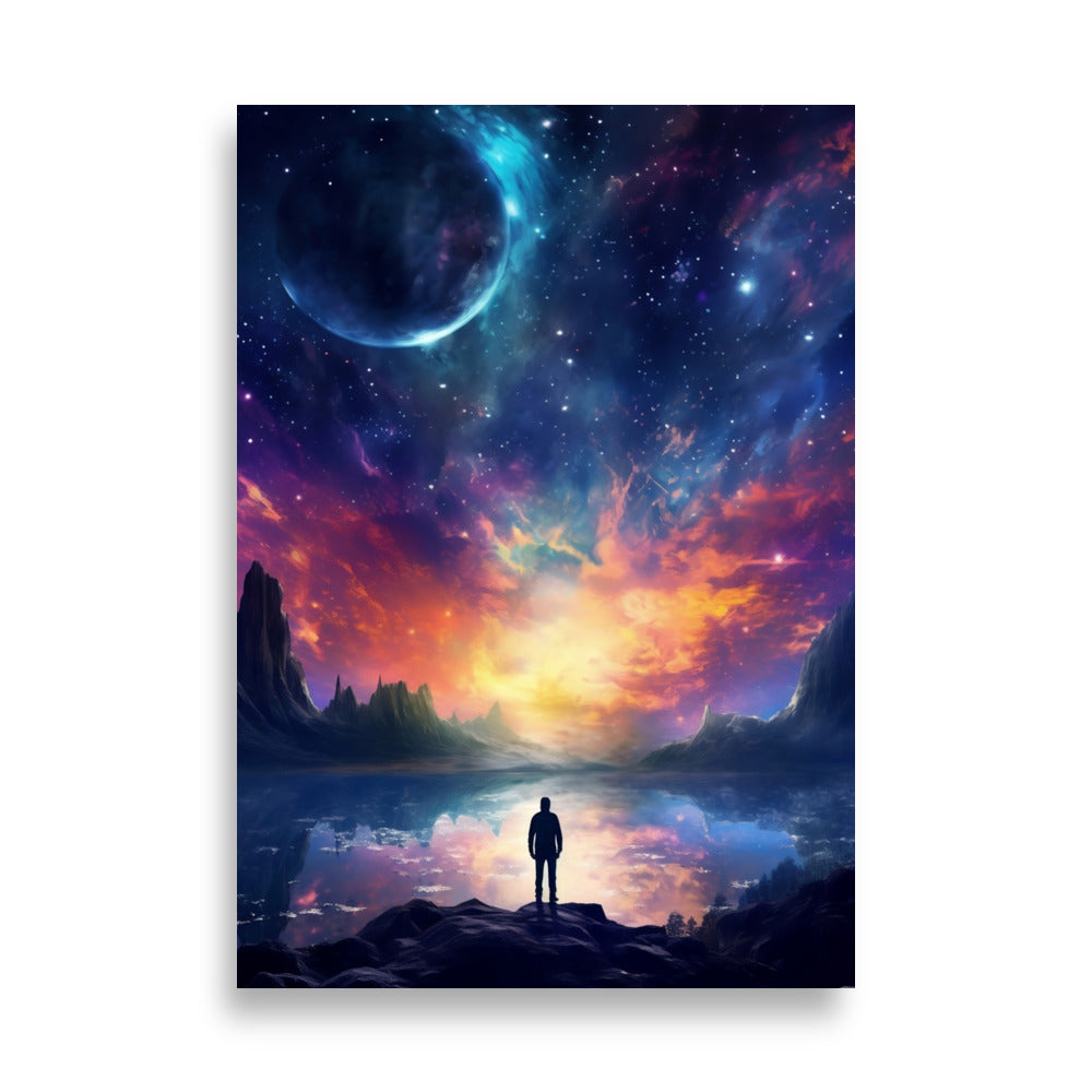 Viewing the galaxy poster - Posters - EMELART