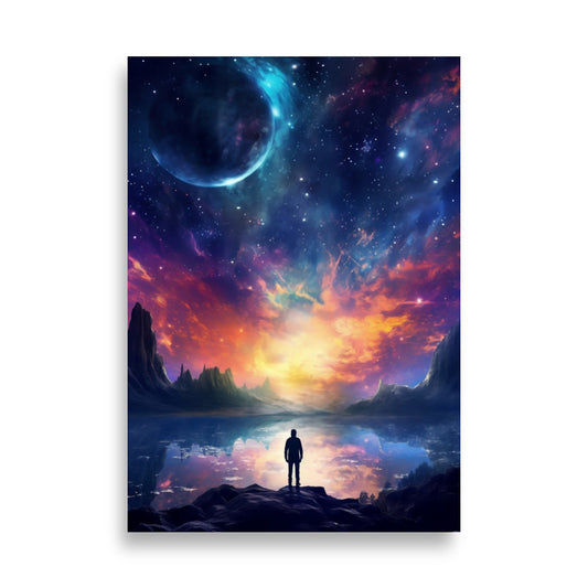 Viewing the galaxy poster - Posters - EMELART