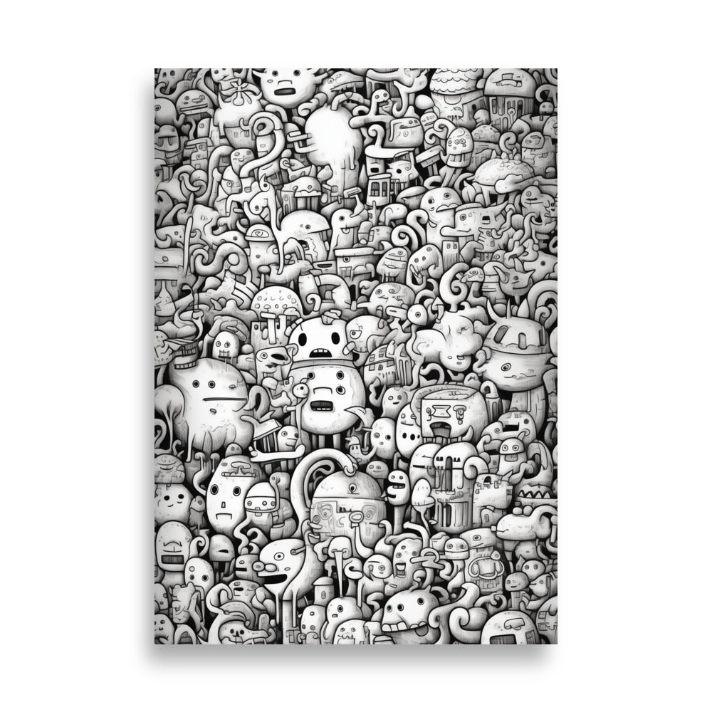 Doodle poster - Posters - EMELART