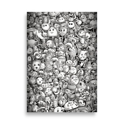 Doodle poster - Posters - EMELART