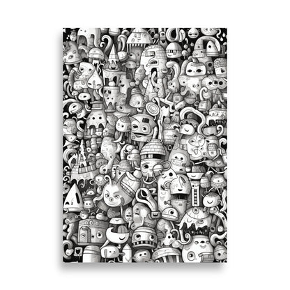 Doodle poster - Posters - EMELART