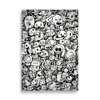 Doodle poster - Posters - EMELART