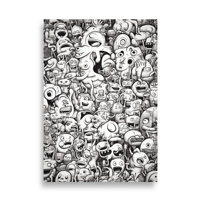 Doodle poster - Posters - EMELART