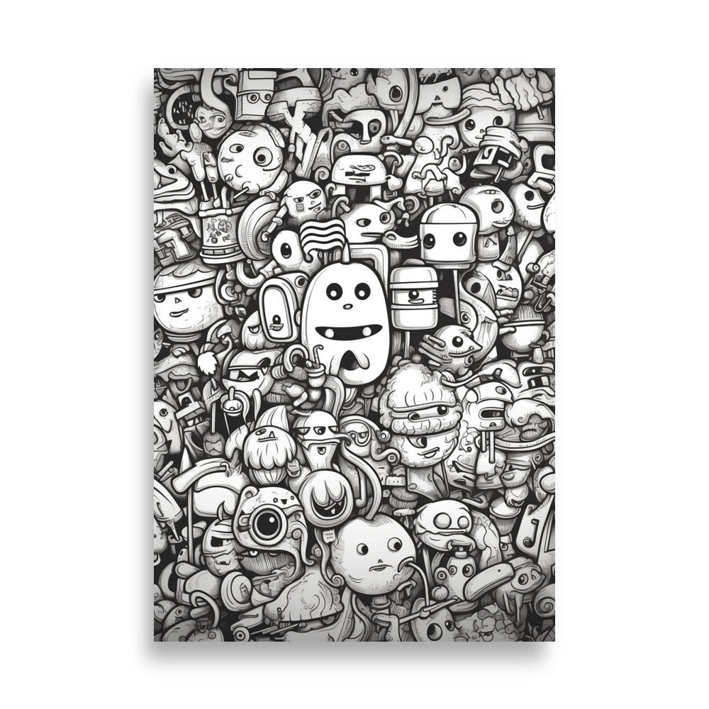 Doodle poster - Posters - EMELART