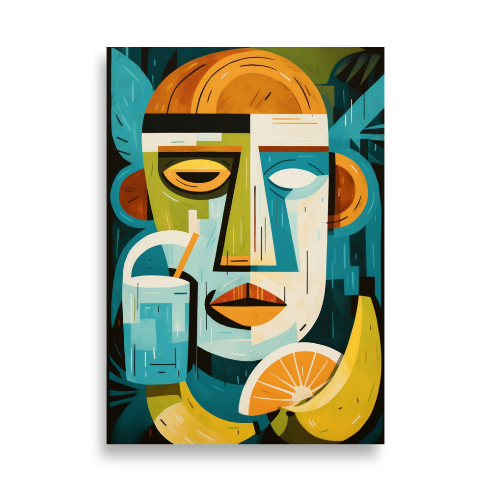 Coconut man poster - Posters - EMELART