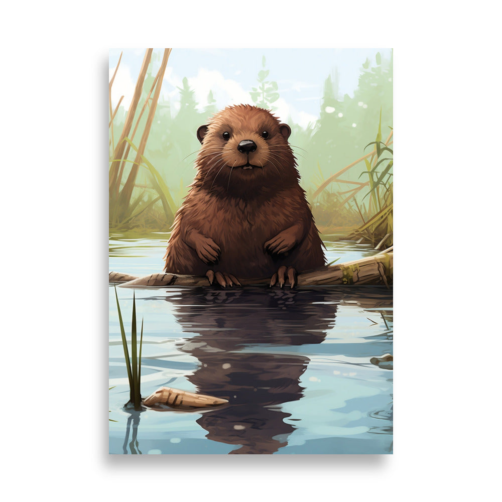 Beaver poster - Posters - EMELART