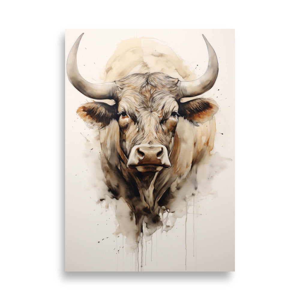 Bull poster - Posters - EMELART